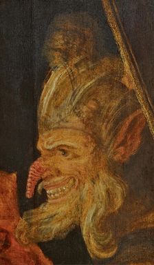Demon head, ca. 1600. Creator: Anonymous