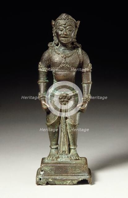 Demonic Figure (Rakshasa) (image 1 of 2), 14th-early 16th century. Creator: Unknown.