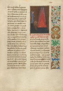 Demons Dragging Tondal into the Infernal Cistern; Les Visions du chevalier Tondal, 1475. Creator: Simon Marmion