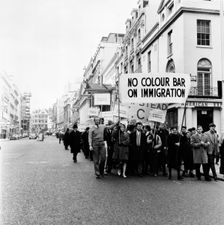 Demonstration march, London, 1962. Creator: Henry Grant