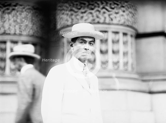 Democratic National Convention, Manuel Quezon, Resident Commissioner from Philippines, 1912. Creator: Harris & Ewing.