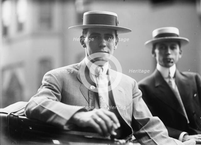 Democratic National Convention - At Left, Bennett Clark, Son of Champ Clark, 1912. Creator: Harris & Ewing.