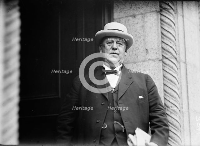 Democratic National Convention - Col. John I. Martin, Sergeant-At-Arms of Convention, 1912. Creator: Harris & Ewing.