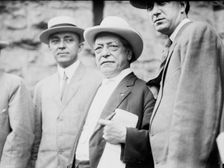 Democratic National Convention - George Horning of D.C. And Samuel Gompers, 1912. Creator: Harris & Ewing