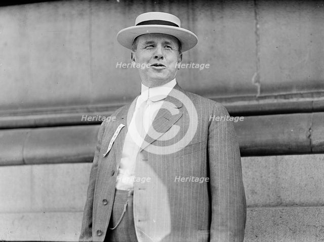Democratic National Convention - Hugh L. Nichols, Lt. Governor of Ohio, 1912. Creator: Harris & Ewing.