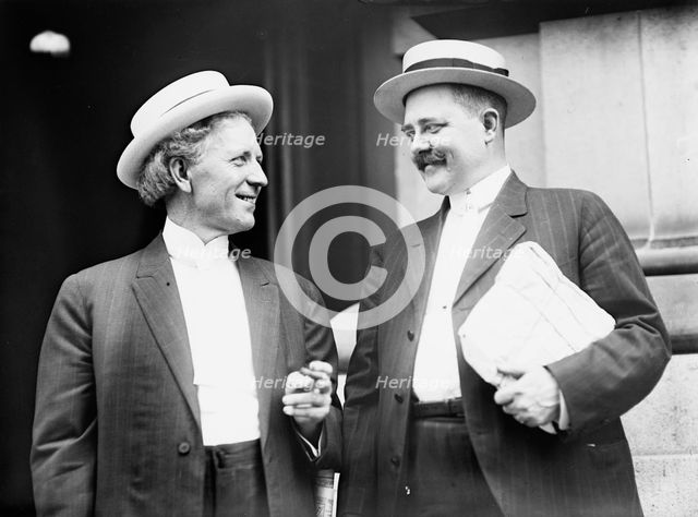 Democratic National Convention - J.R. Smith And Clark Howell of Georgia, 1912. Creator: Harris & Ewing.