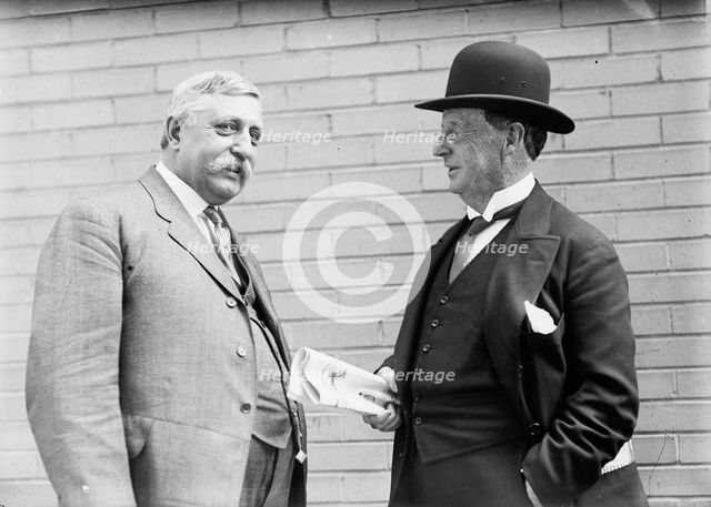 Democratic National Convention - Rep. Lloyd of Missouri, And Senator Newlands of Nevada, 1912. Creator: Harris & Ewing.