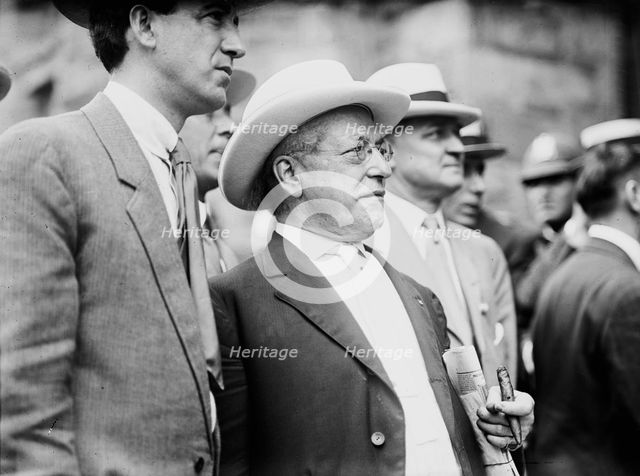Democratic National Convention - Samuel Gompers And Grant Hamilton of A.F. of L., 1912. Creator: Harris & Ewing.