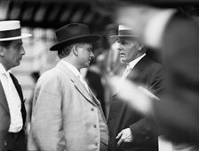Democratic National Convention - W. Davis of State Department; Sen. Gore of Oklahoma..., 1912. Creator: Harris & Ewing