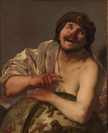 Democritus, 1628. Creator: Hendrick ter Brugghen