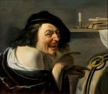 Democritus, 1630. Artist: Moreelse, Johan (Johannes Pauwelsz.) (c. 1603–1634)