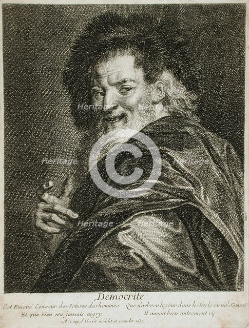 Democritus, 1692. Creator: Antoine Coypel.