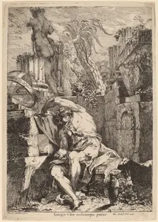 Democritus, 1775. Creator: Giovanni David