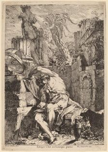 Democritus, 1775. Creator: Giovanni David