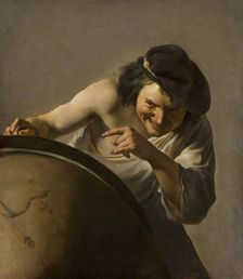 Democritus, the Laughing Philosopher. Creator: Johannes Moreelse