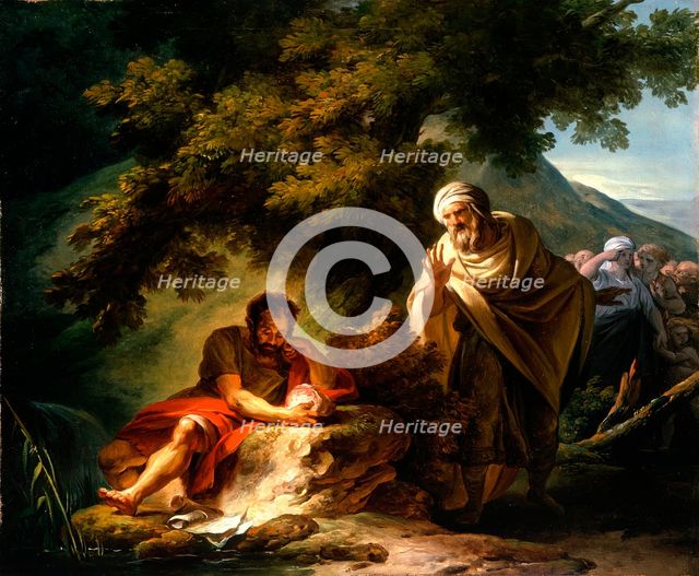 Democritus among the Abderitans, c1790. Creator: Francois-Andre Vincent.
