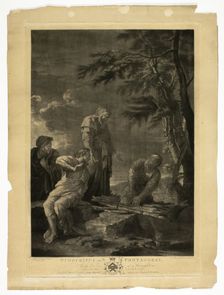 Democritus and Protagoras, 1778. Creator: William Pether