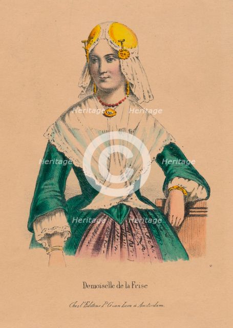 'Demoiselle de la Frise', 1850s. Creator: Unknown.