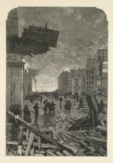 Demolition, 1869. Creator: Daniel Urrabieta Vierge (Spanish, 1851-1904)