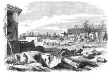 Demolition of the Paris Exhibition Building: the Park, 1868. Creator: Unknown