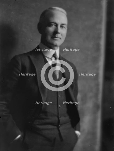 Demory, A.R., Mr., portrait photograph, 1915. Creator: Arnold Genthe.