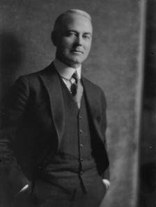 Demory, A.R., Mr., portrait photograph, 1915. Creator: Arnold Genthe