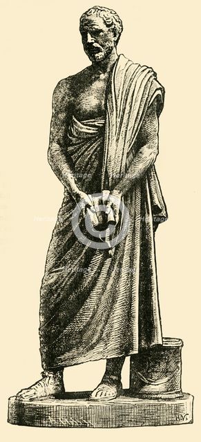 'Demosthenes', 1890.   Creator: Unknown.