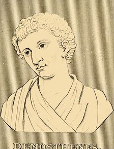 Demosthenes (384-322 BC), 1830. Creator: Unknown