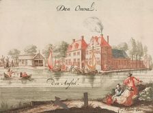 Den Omval, den Amstel in: Tooneel Der Voornaamste Nederlands Huizen, En Lust Hoven, Naar..., n.d.. Creator: Unknown
