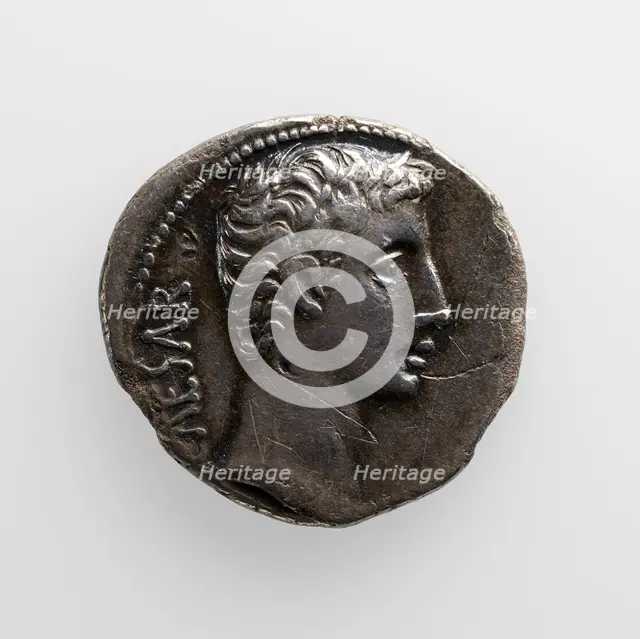 Denarius, 19-15 B.C. Creator: Unknown.