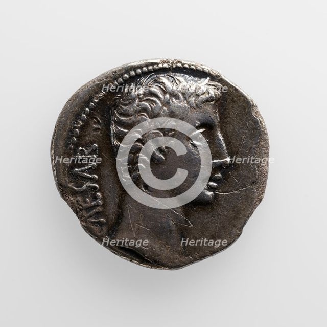 Denarius, 19-15 B.C. Creator: Unknown.