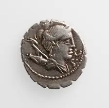 Denarius, 1st century B.C. Creator: Unknown