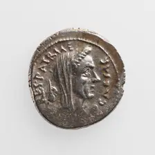 Denarius, 1st century B.C. Creator: Unknown