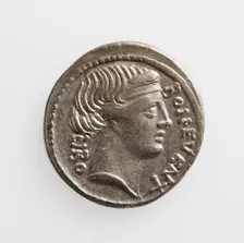 Denarius, 1st century B.C. Creator: Unknown