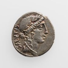 Denarius, 1st century B.C. Creator: Unknown