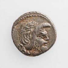 Denarius, 1st century B.C. Creator: Unknown