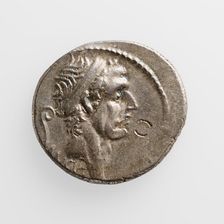 Denarius, 1st century B.C. Creator: Unknown