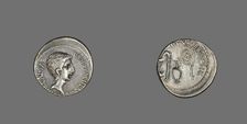 Denarius (Coin) Portraying Octavian, 36 BCE. Creator: Unknown