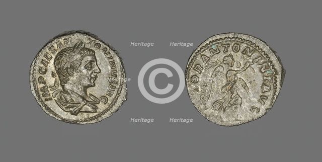Denarius (Coin) Portraying Emperor Antoninus Pius, 138-161. Creator: Unknown.