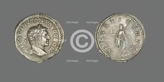 Denarius (Coin) Portraying Emperor Antoninus Pius, 138-161. Creator: Unknown.