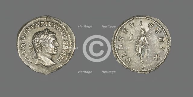 Denarius (Coin) Portraying Emperor Antoninus Pius, 138-161. Creator: Unknown.
