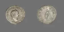 Denarius (Coin) Portraying Emperor Antoninus Pius, 138-161. Creator: Unknown