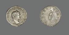 Denarius (Coin) Portraying Emperor Antoninus Pius, 138-161. Creator: Unknown