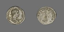 Denarius (Coin) Portraying Emperor Antoninus Pius, 138-161. Creator: Unknown
