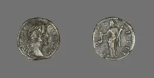 Denarius (Coin) Portraying Emperor Antoninus Pius, 151-152. Creator: Unknown