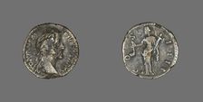 Denarius (Coin) Portraying Emperor Antoninus Pius, 151-152. Creator: Unknown