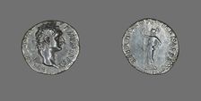Denarius (Coin) Portraying Emperor Domitian, 93-94. Creator: Unknown