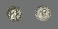 Denarius (Coin) Portraying Emperor Domitian, 95-96. Creator: Unknown