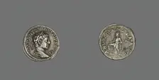 Denarius (Coin) Portraying Emperor Elagabalus, 222. Creator: Unknown