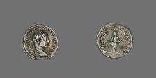 Denarius (Coin) Portraying Emperor Elagabalus, 222. Creator: Unknown